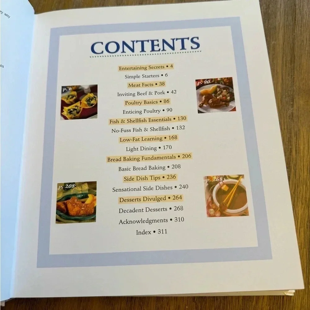 The Basic Cooking Bible with easy to follow recipes